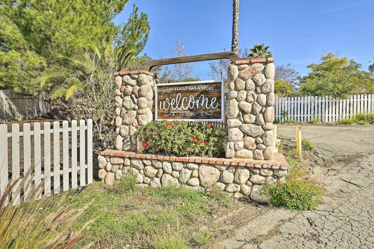 Fallbrook Home With Garden, Gazebo, And Fire Pit! Exterior photo